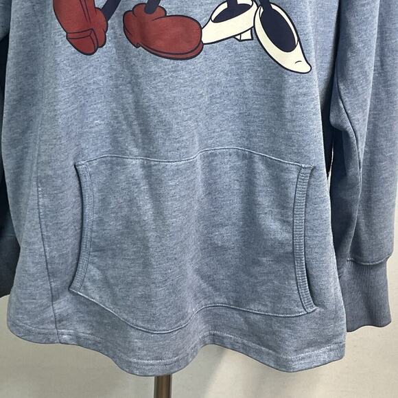 Disney Parks Pullover 1/2 Hoodie sz Extra Large Blue Micky & Minnie 4th of July - Picture 5 of 9